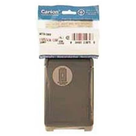 V3Gate Electrical Box Cover, 1 Gang, Non-Metallic E98SSCN-CAR